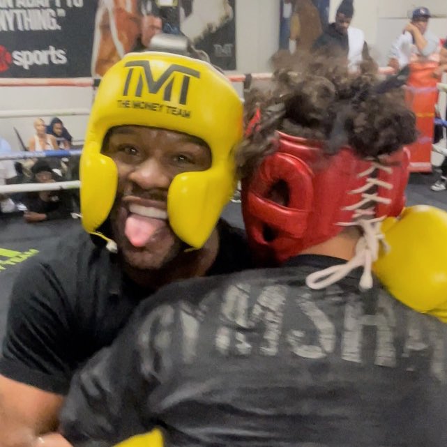 Jarvis sparred boxing legend Floyd Mayweather in Las Vegas