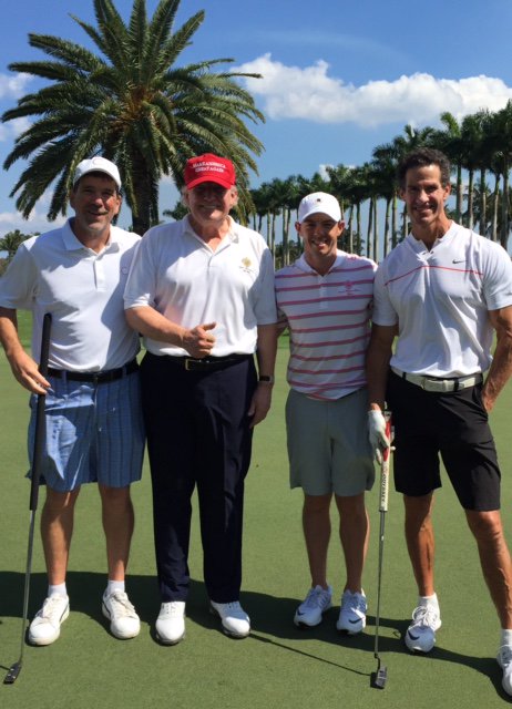 Rory McIlroy might be hoping Donald Trump can end golf's civil war