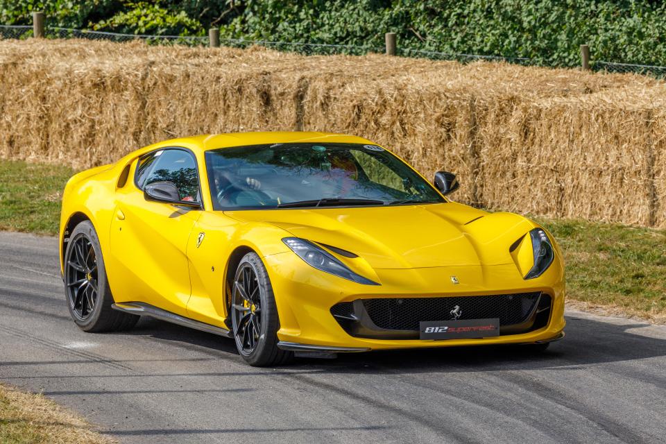 It all started with the driver of the Ferrari 812 Superfast