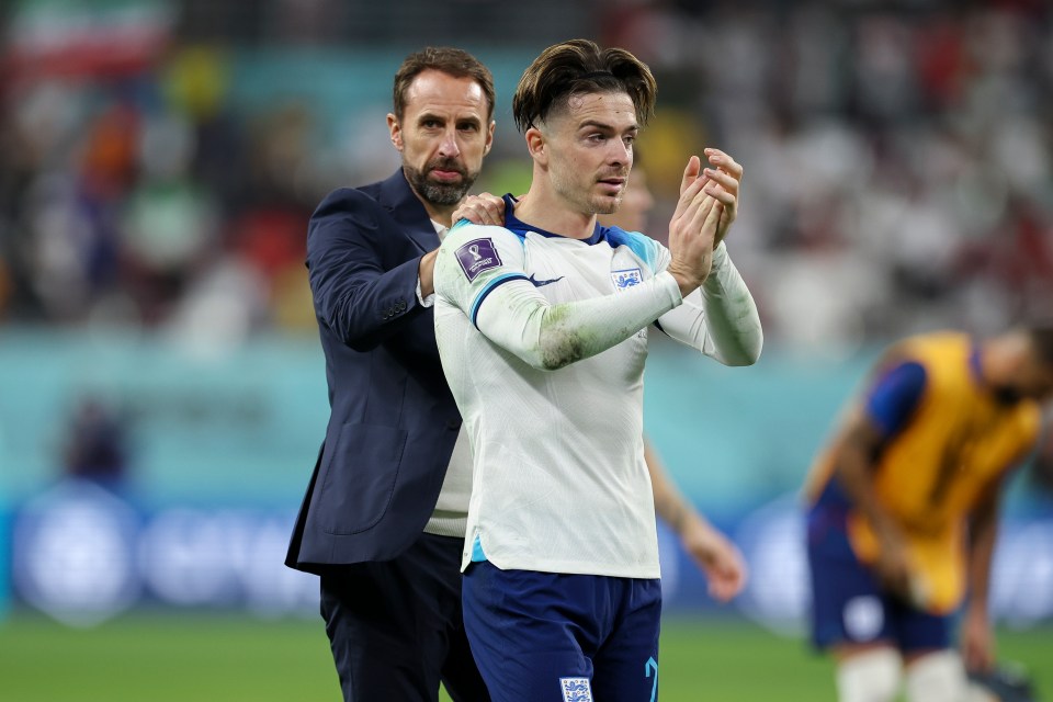 Jack Grealish appeared to fire a dig towards Gareth Southgate