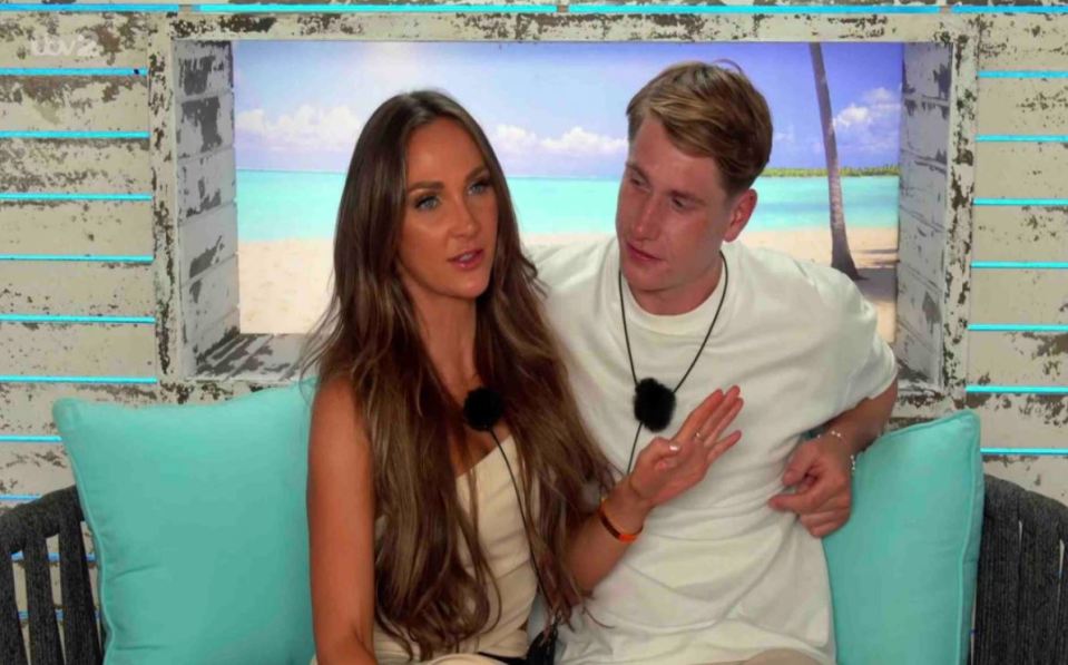 The couple first met on Love Island