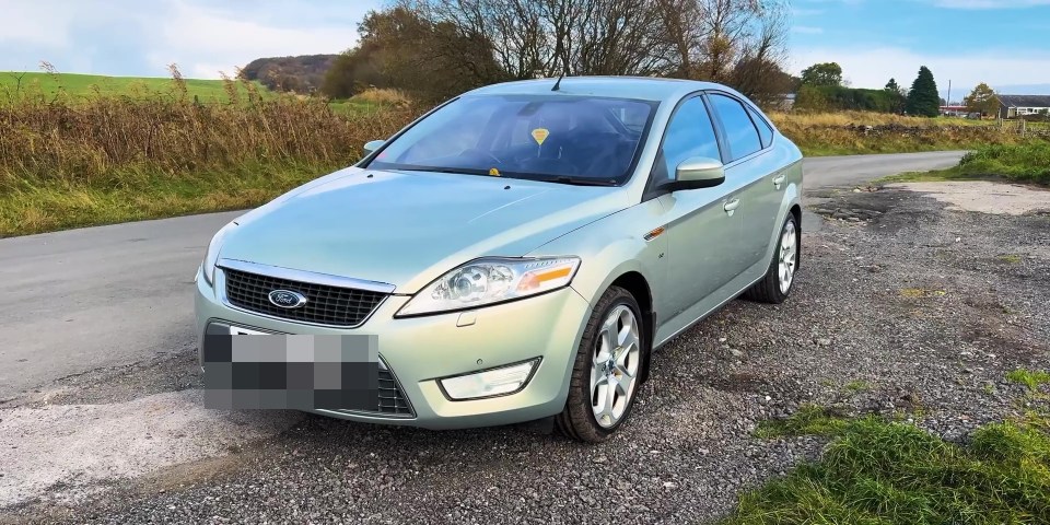 Matthew Goodwin bought a £750 Ford Mondeo, which featured in James Bond