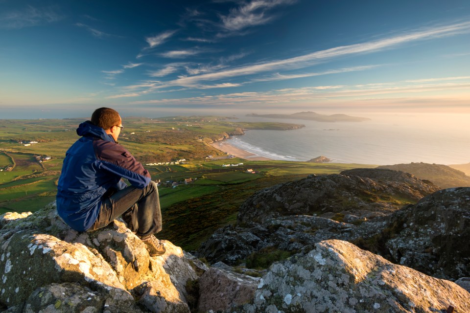 We explored the beautiful Pembrokeshire Coast in Wales