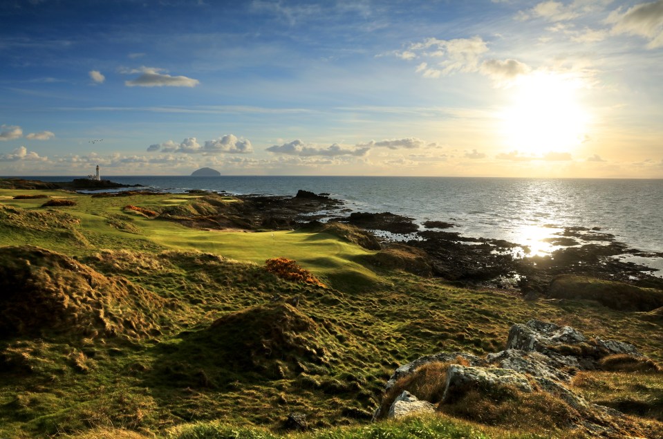 The Alisa course boasts stunning views