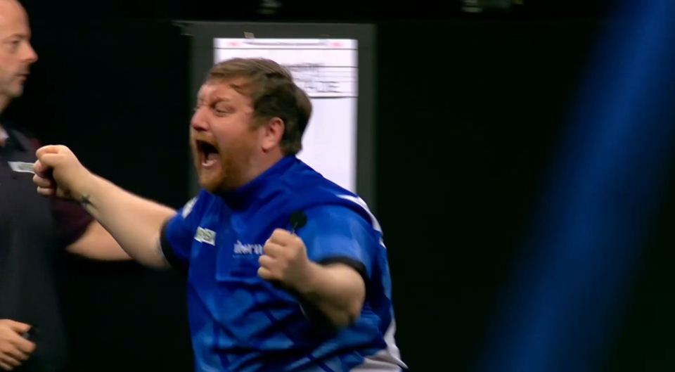 Cameron Menzies was overcome with emotion after booking his place in the quarter-final