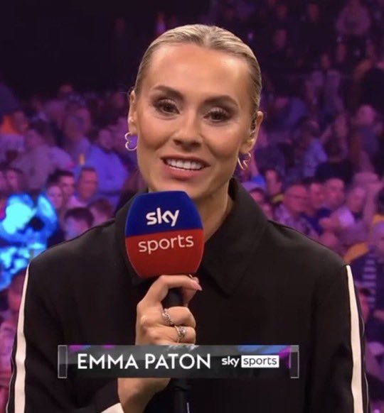 Emma Paton denied she was wearing a tracksuit live on Sky Sports