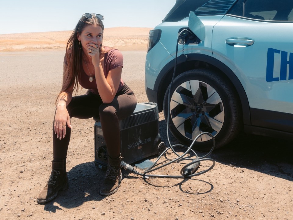 Charge Around The Globe sees Lexie travel the world in an electric car