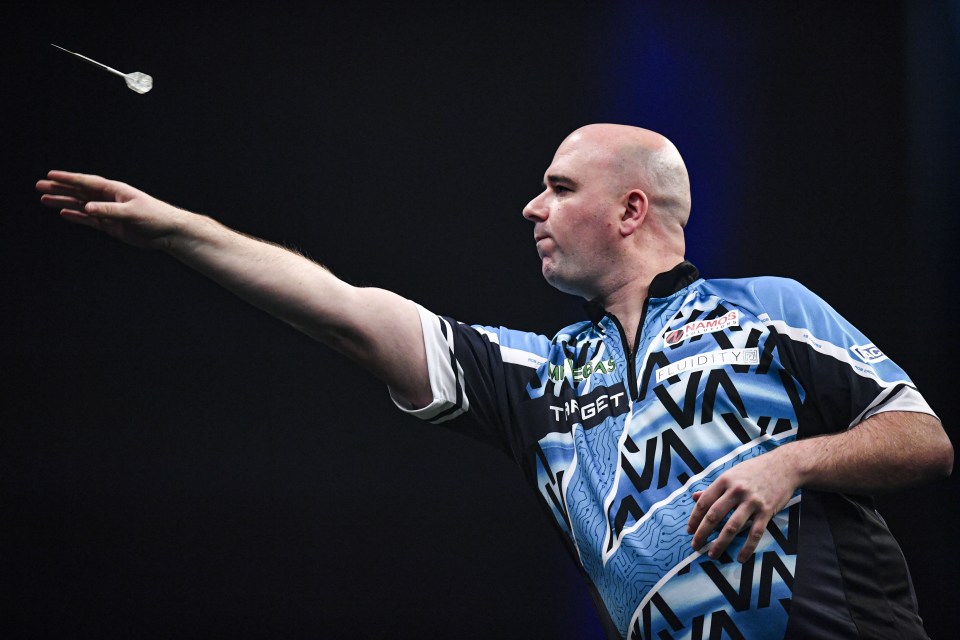 Rob Cross has been Lukeman's biggest scalp at the Grand Slam of Darts