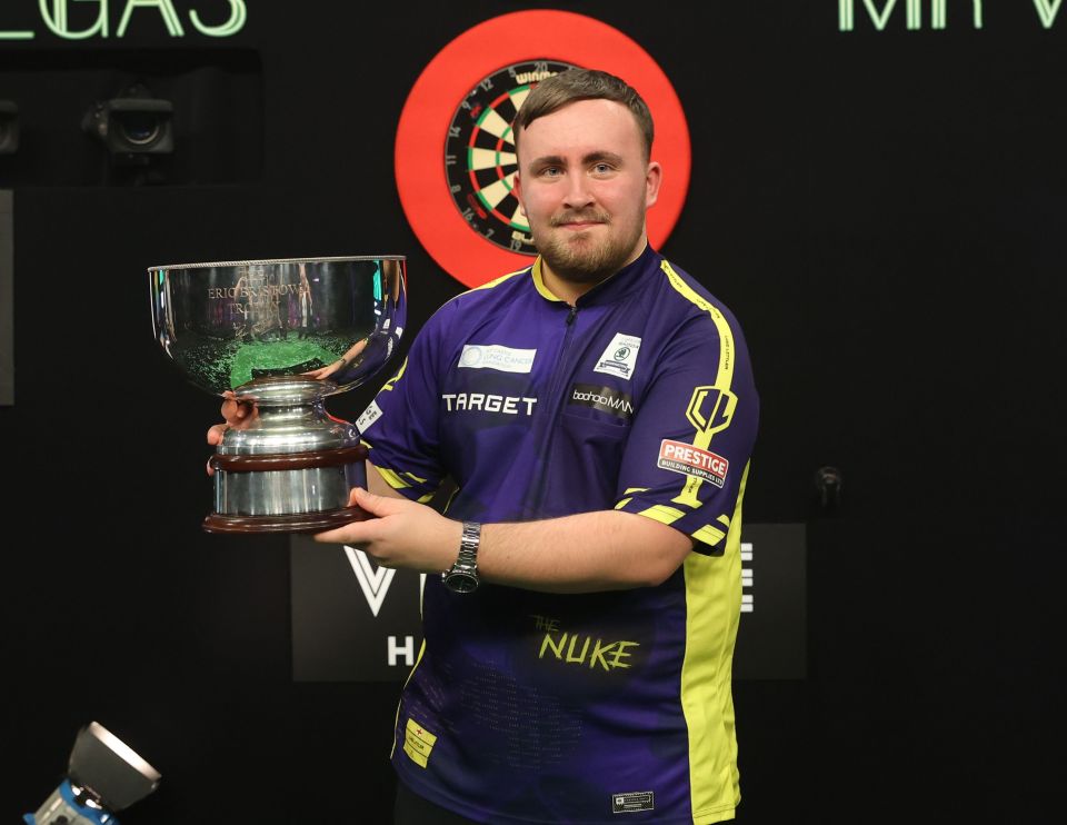 Luke Littler has won the first major ranking title of his career