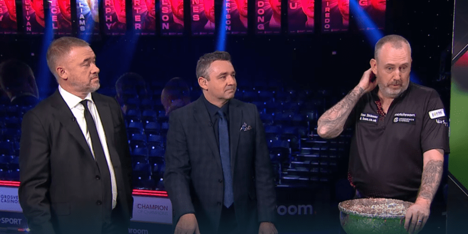 Mark Williams took a cheeky swipe at pal Stephen Hendry on ITV after his Champion of Champions win