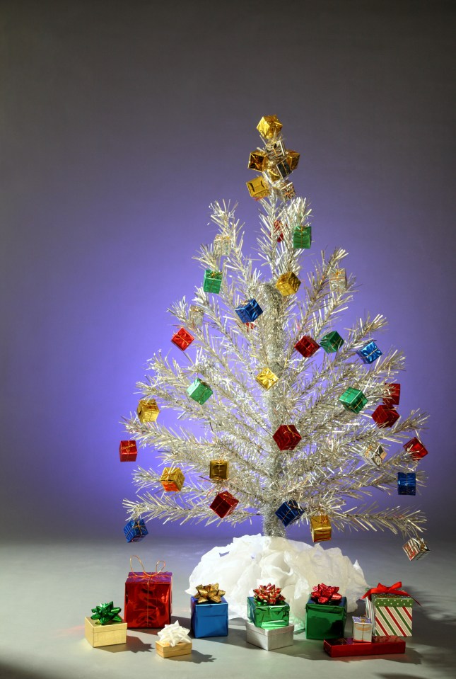 Aluminium Christmas trees were popular in the 1950s and are worth up to £500