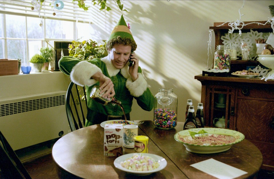 One of Buddy the elf’s four main food groups is maple syrup