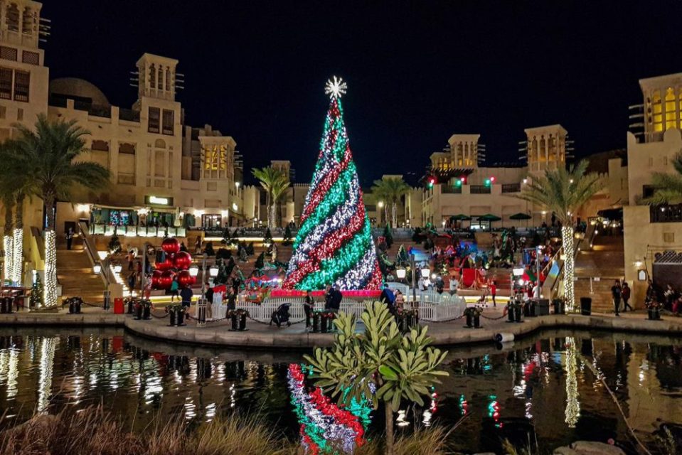 The Souk Madinat Jumeirah has Dubai's main Christmas market