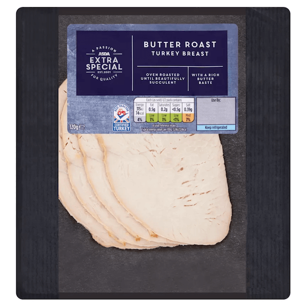 This Asda Extra Special Roast Turkey Breast is far less processed