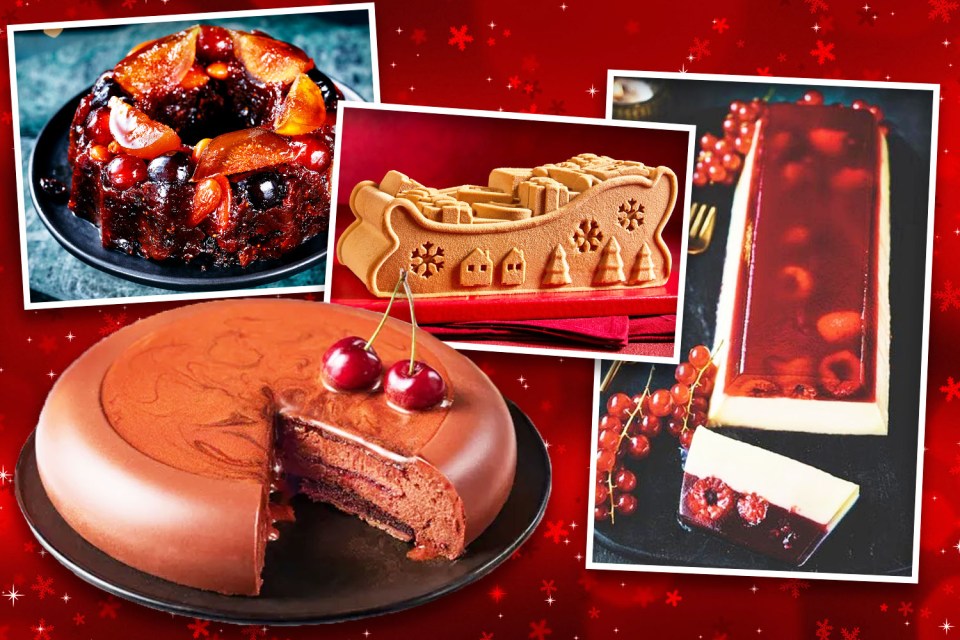 Wow your guests with a showstopping Christmas dessert this year