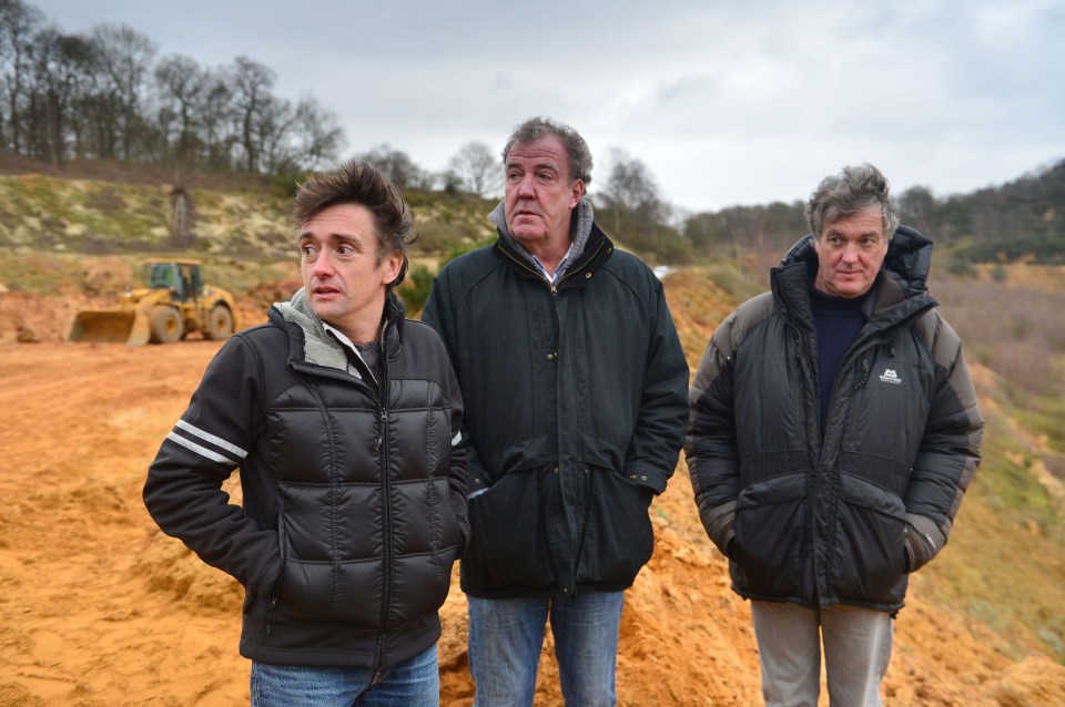 Richard Hammond, Jeremy Clarkson and James May in the final Top Gear show featuring the three, which will be aired on Sunday 28 June