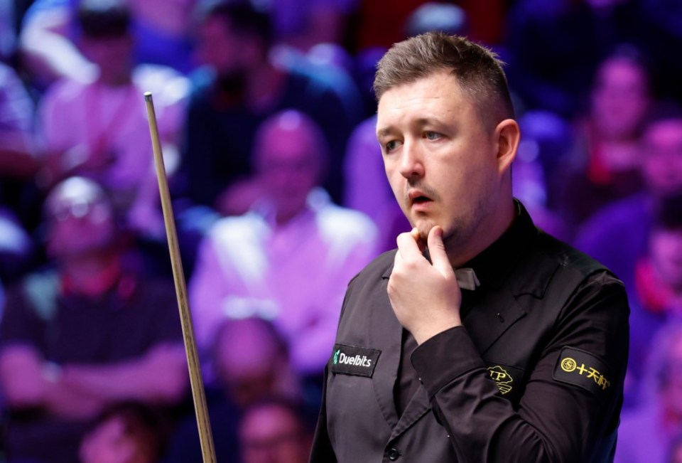 Kyren Wilson blasted table fitters for condition of the baize