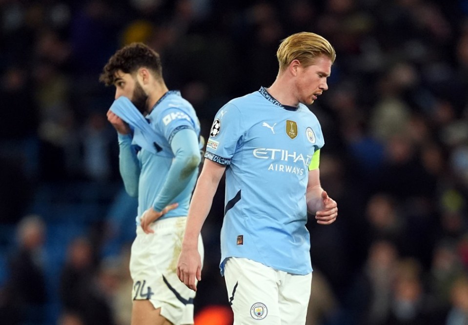 Manchester City's threw a three goal lead away to draw 3-3 with Feyenoord