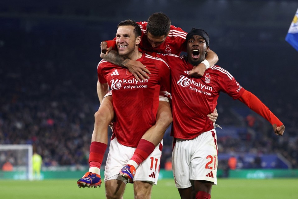 Nottingham Forest sit seventh -  three points behind the top four