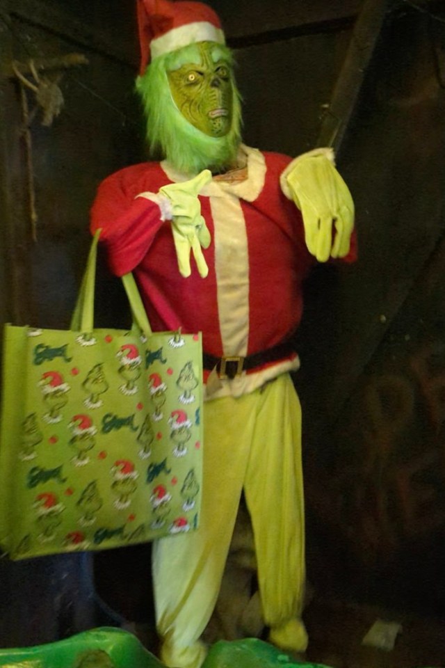 A Grinch' with a Grinch tote bag stood at the end of the attraction. Release date November 27 2024. I spent £5 trying the viral Grinch ride at Glasgow Christmas markets dubbed "the new Willy Wonka rip off." The ride went viral earlier this week, after one mum's TikTok highlighting the ride garnered nearly 10,000 views - with commenters shocked at the lacklustre experience, which featured "Primark jumpers and socks" and "Home Bargains decor." It drew multiple comparisons to the summer's Willy Wonka experience - which used AI advertisements and saw families cough up £35 per ticket, only to be greeted by a nearly empty warehouse filled with cheap decor. After spotting the posts online describing families' disappointment at "The Grinch Christmas Adventure" at St. Enoch's square, I was intrigued to see what the ride could have in store.