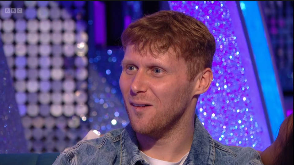 Jamie Borthwick appeared dewy-eyed as he reflected on his Strictly journey