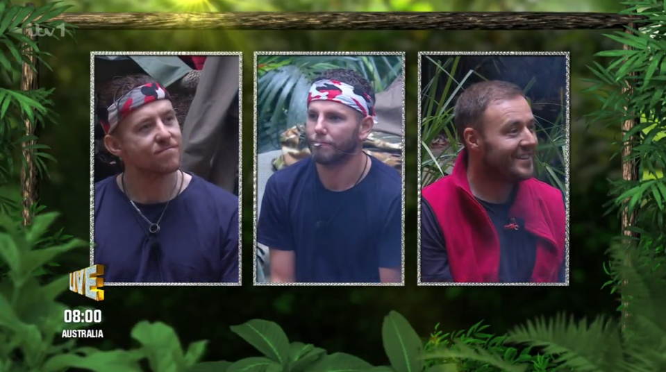 Danny, Dean and Alan will all go head-to-head in the next trial