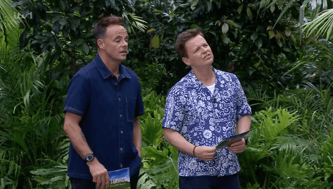 During the main show Ant and Dec were slammed by fans