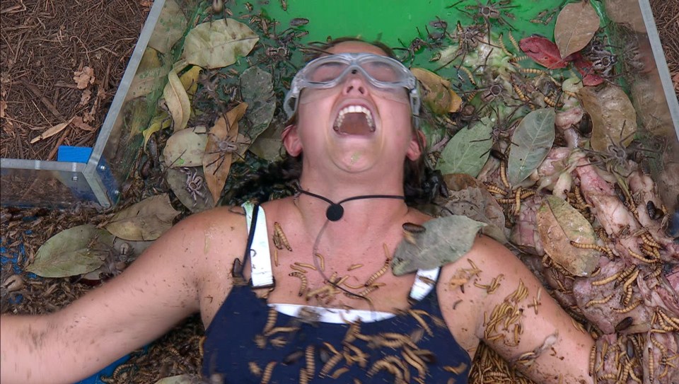 The EastEnders star was crowned queen of the jungle as she faced her fears head on