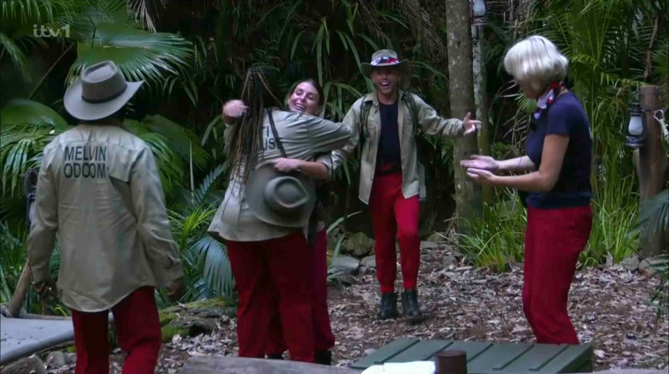 Show bonds are beginning to show - and it's one of the best parts of I'm A Celeb