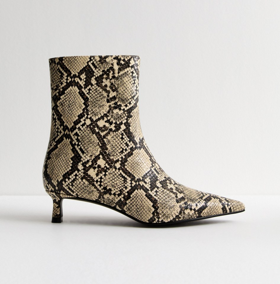 Snake skin, £34.99, New Look