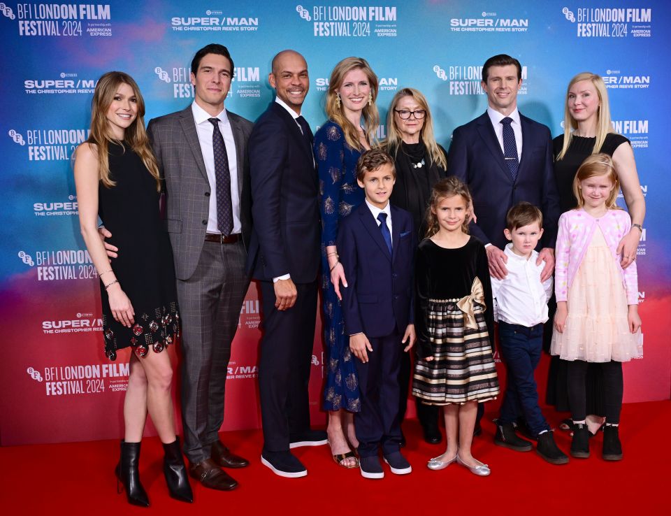 The entire Reeves family attended the premiere of the documentary of Super/Man: The Christopher Reeve story