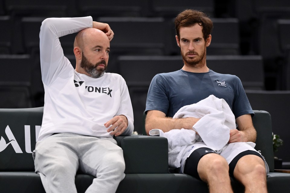 Delgado was part of Murray's coaching team during his 2016 Wimbledon success