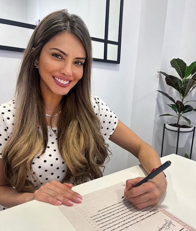 Angela Burgos runs her own firm in Colombia