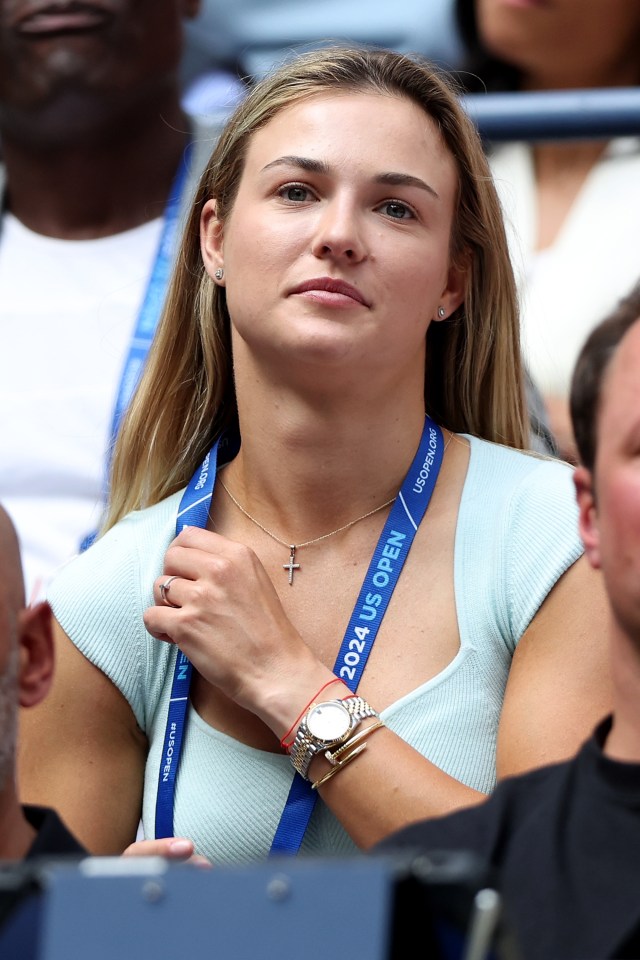 Kalinskaya was in Miami during Sinner's recent ATP Finals win