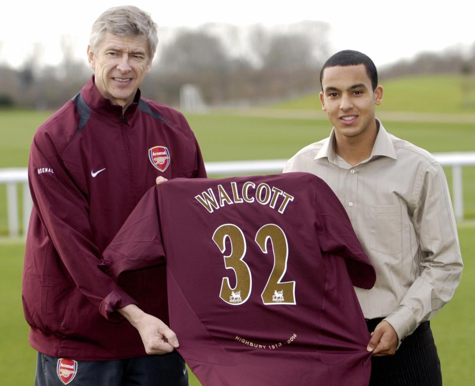 Walcott revealed one 'unusual' thing he will never forget about Arsene Wenger