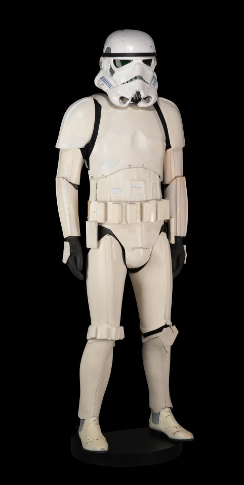 Stormtrooper costume from the original Star Wars film is tipped to make £1million at auction