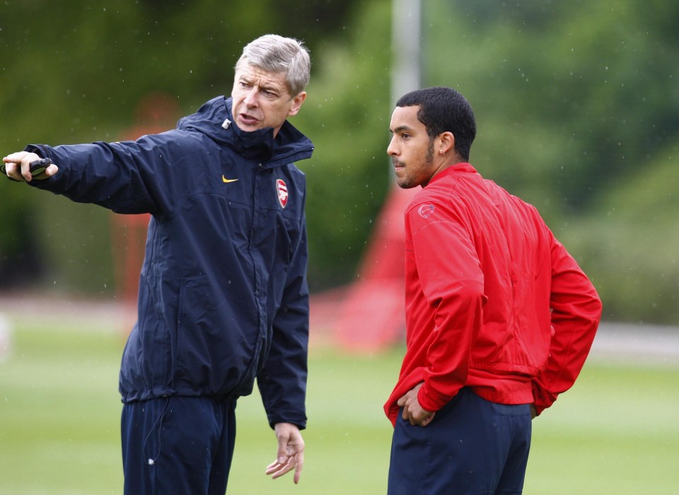 Theo Walcott has revealed how Arsene Wenger convinced him to join Arsenal