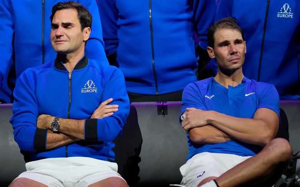 Nadal was in attendance for Roger Federer's farewell ceremony two years ago