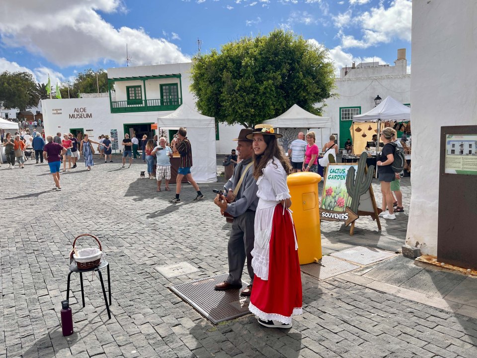 Stroll around Teguise’s cobbled streets