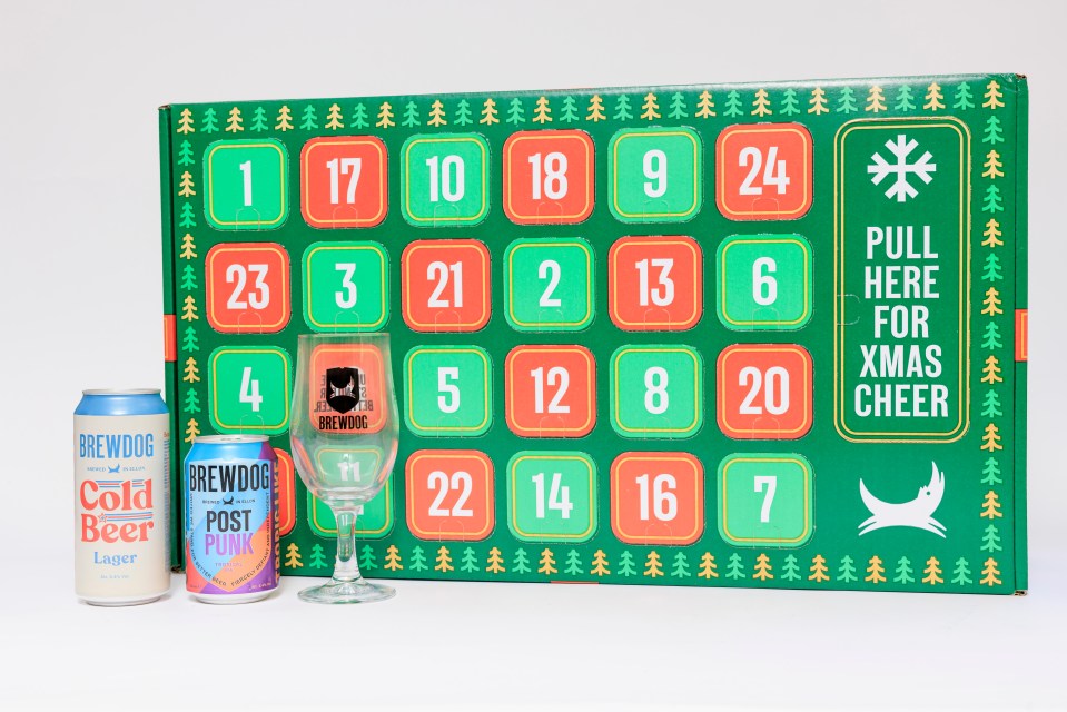 Lynsey Hope said the Brewdog advent calendar was her top pick