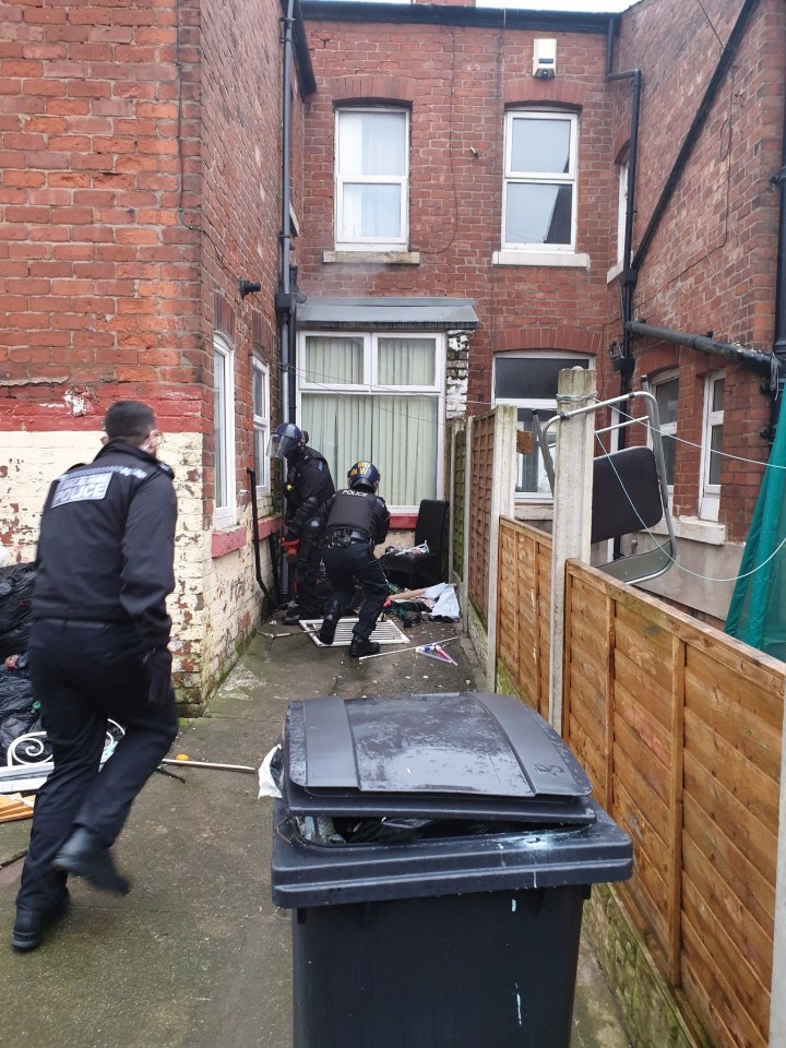 Blackpool Police raided one drug house in 2019 as part of an ongoing campaign to cull the trade of illegal substances