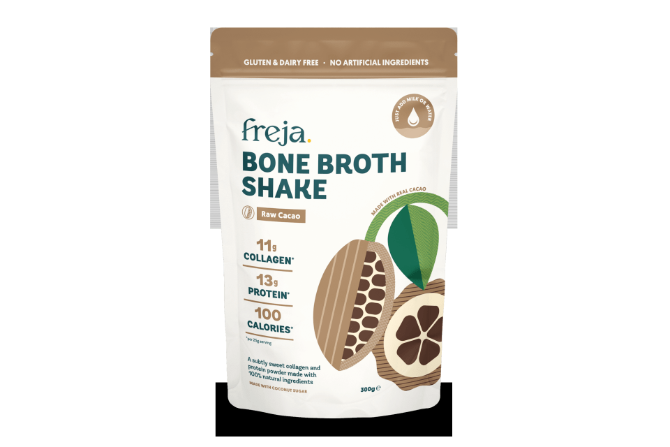 Freja has now brought out the first ever range of bone broth shakes