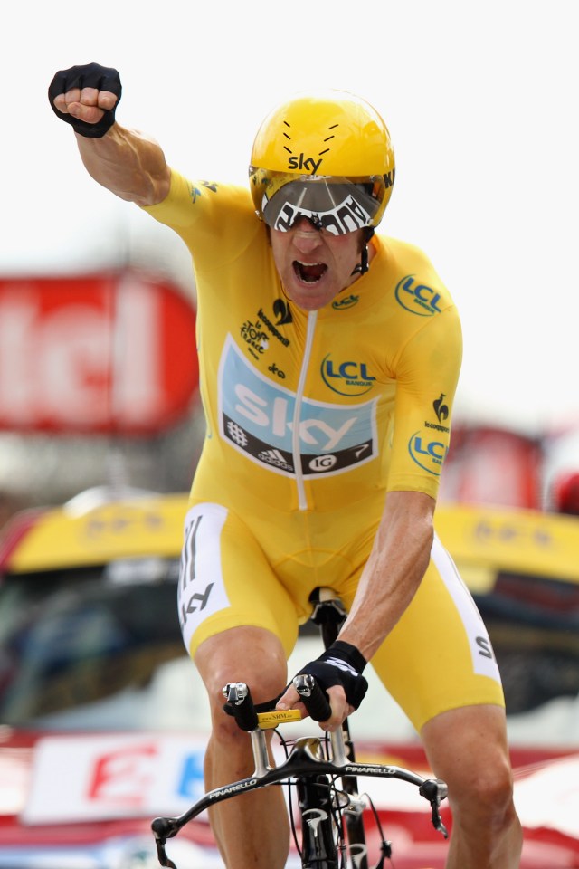 Sir Bradley in his Tour de France heyday