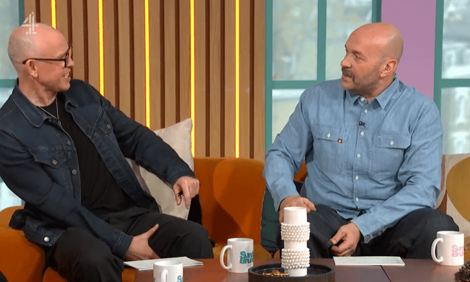 Sunday Brunch presenter Tim Lovejoy was shocked when Simon Rimmer said a swear word on the sofa