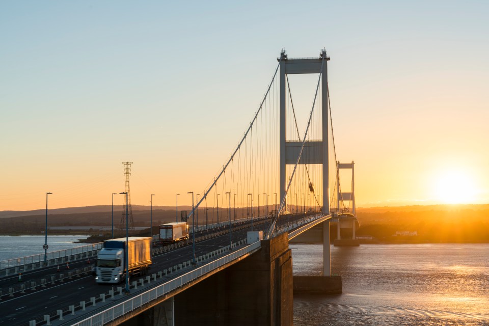 The Severn Bridge in Gloucestershire has been closed in both directions due to high winds