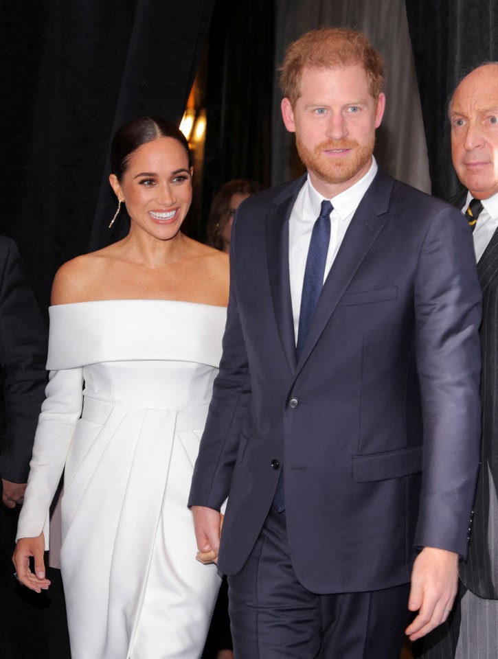 Harry and Meghan attend the 2022 Robert F. Kennedy Human Rights Ripple of Hope Award Gala in New York City