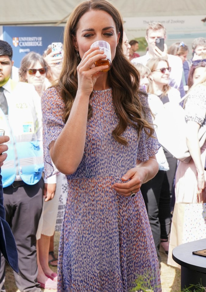 Games are popular among the royals - and Princess Kate is said to enjoy beer pong