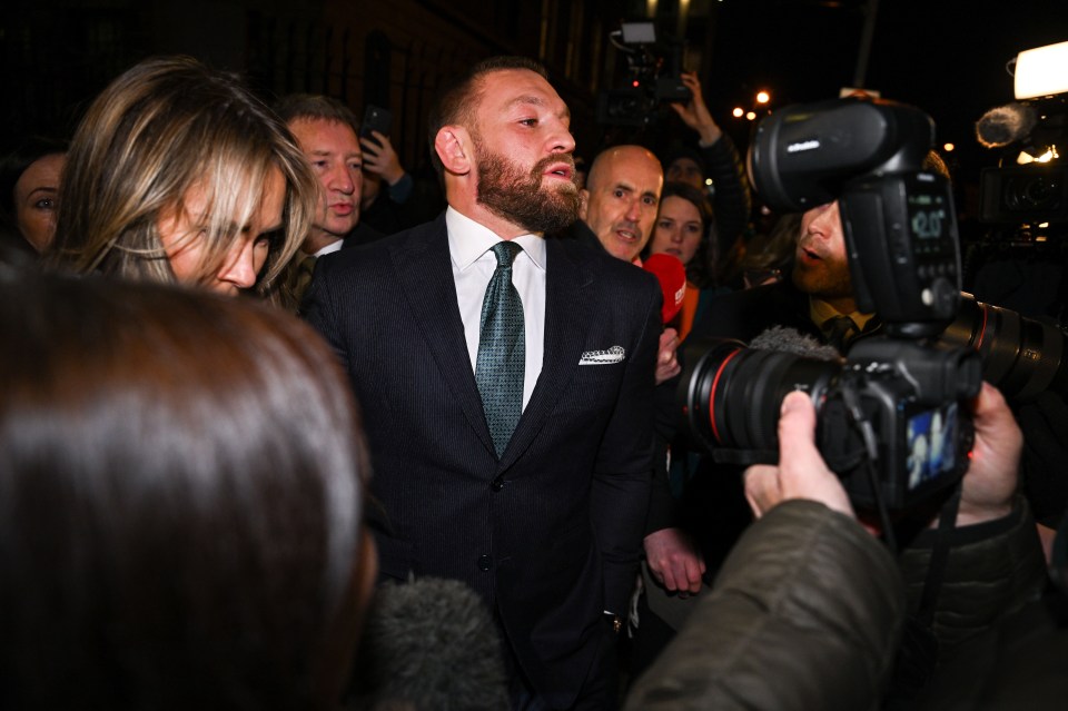 Conor McGregor was last week found liable to have assaulted a woman at a Dublin hotel in December 2018