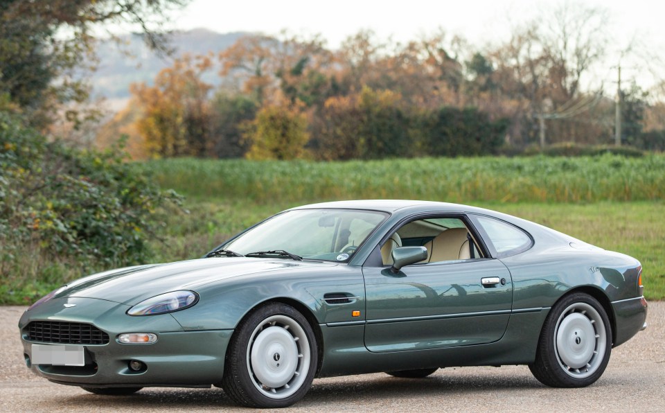 A 1995 Aston Martin DB7 Coupé is amongst the collection