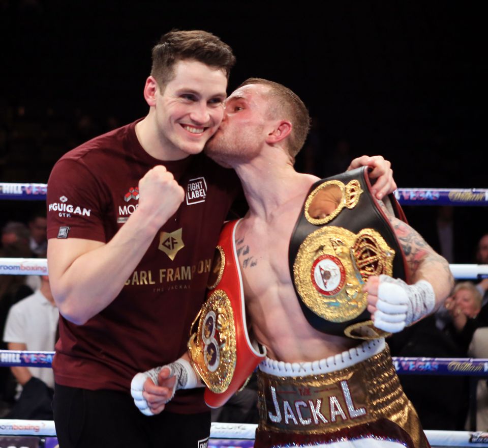 Frampton insists there is no chance of kissing and making up with the McGuigans